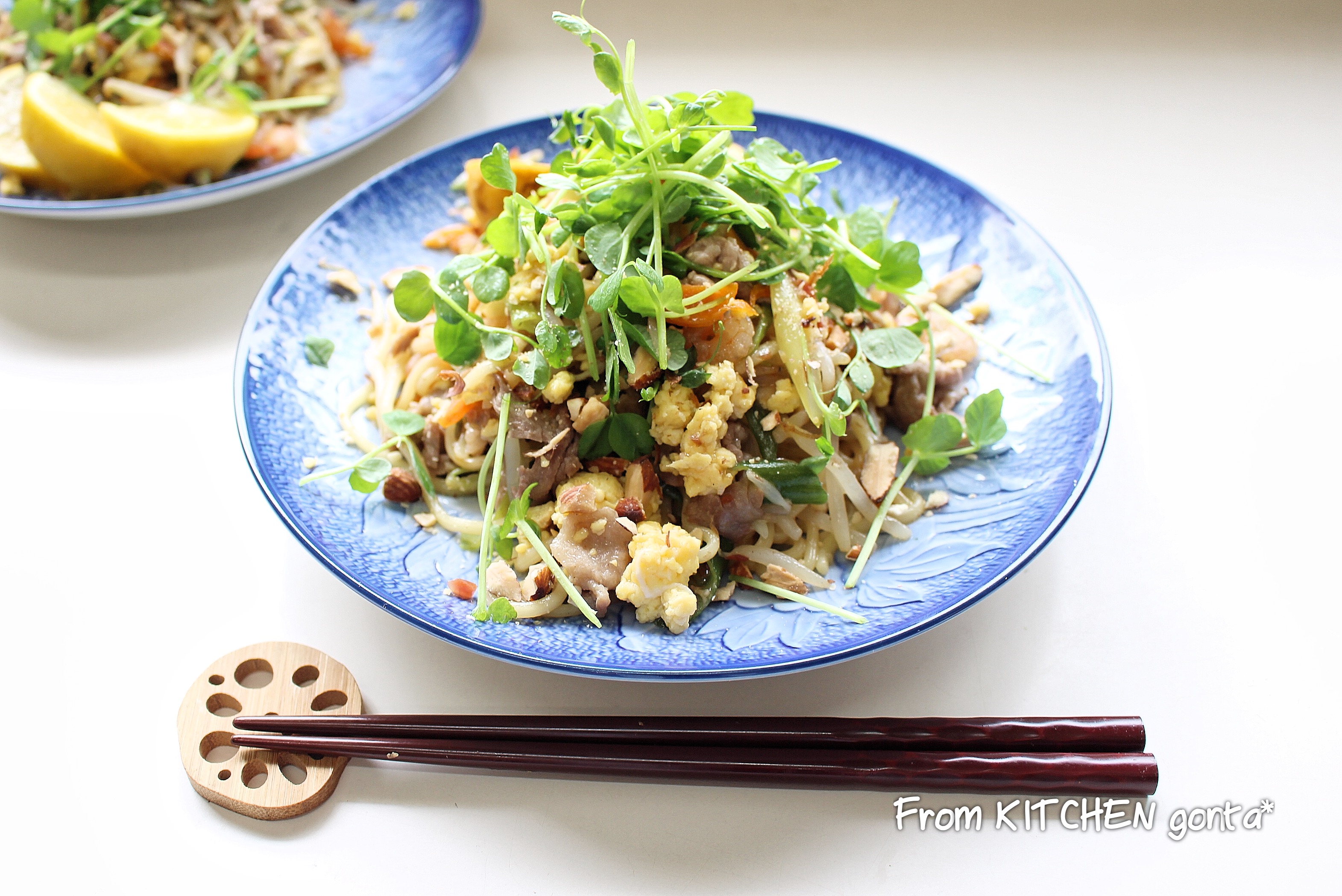 残り野菜と中華麺で作る タイ の味 パッタイ風焼きそば Eatpick