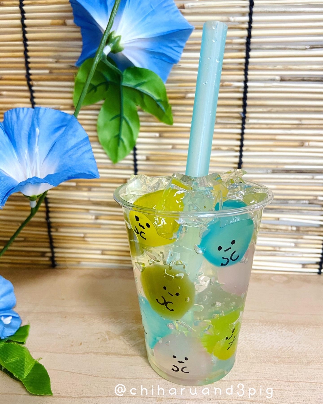 きゃらびもちでたぴおか Eatpick
