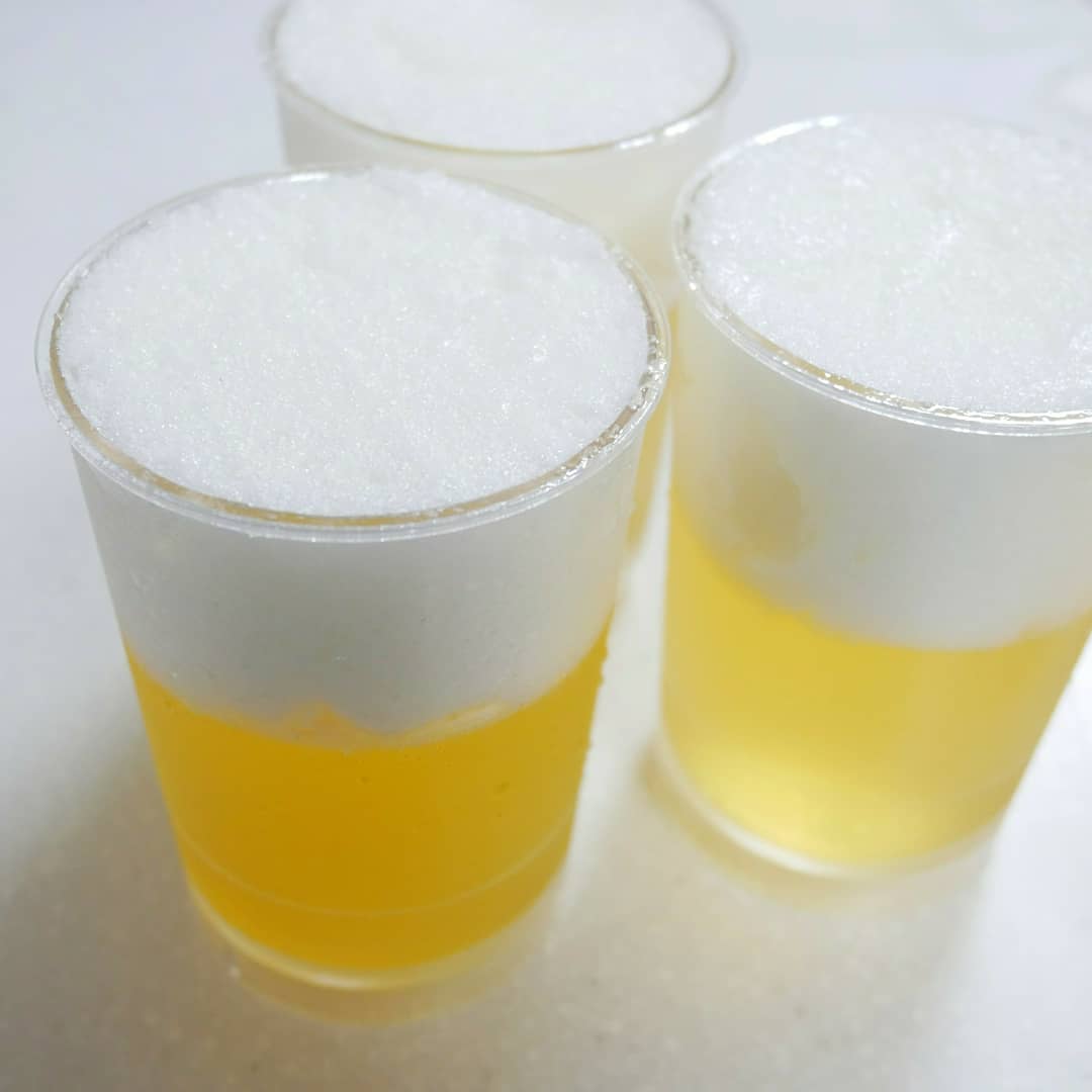 子供が大喜び 偽物ビールゼリー Eatpick