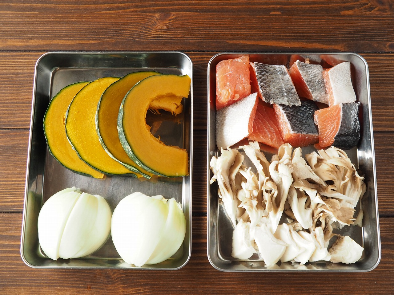 10月食材レシピ かぼちゃと鮭のシチュー Eatpick