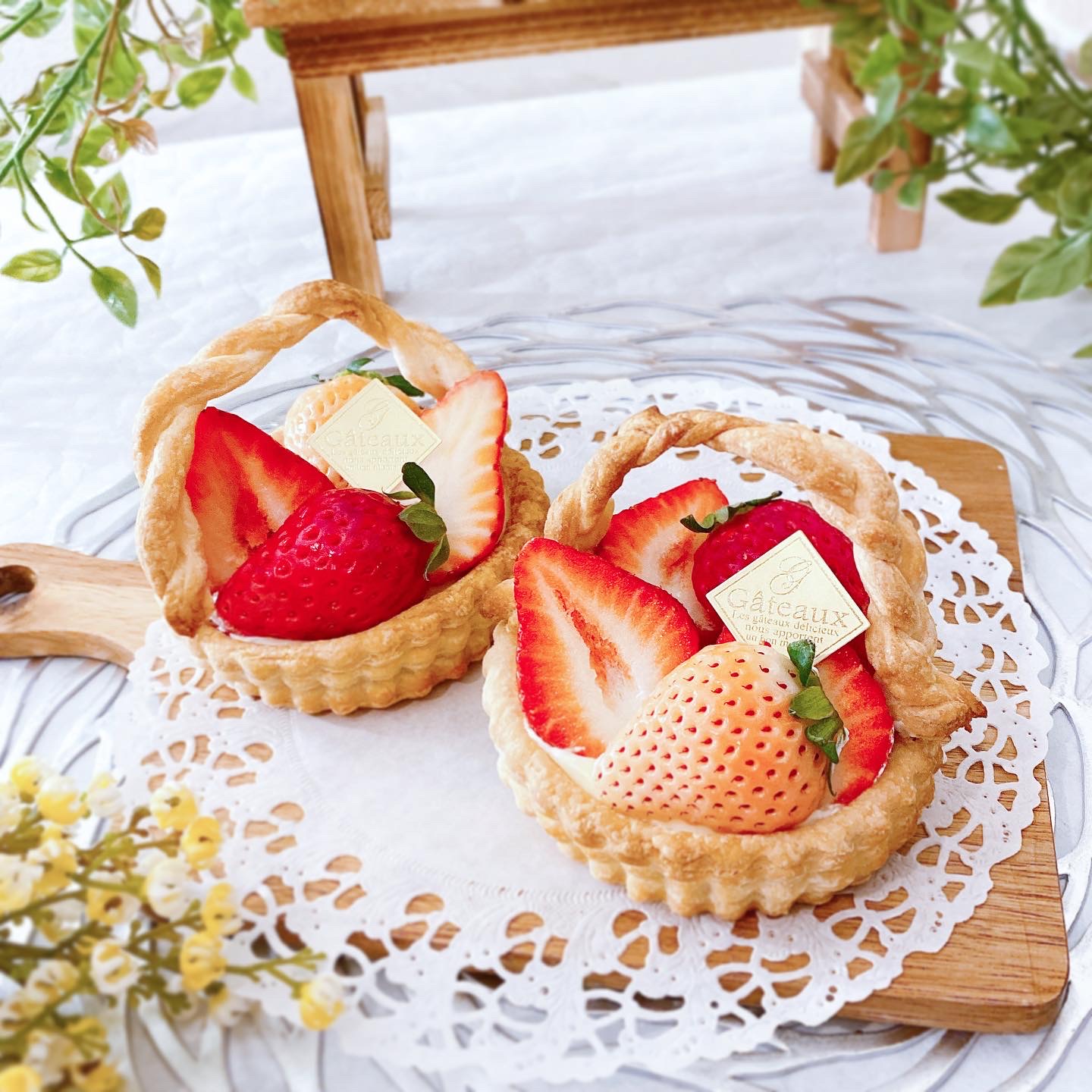 いちごシリーズ第三弾！たっぷりいちごバスケット🍓🍓 | EATPICK