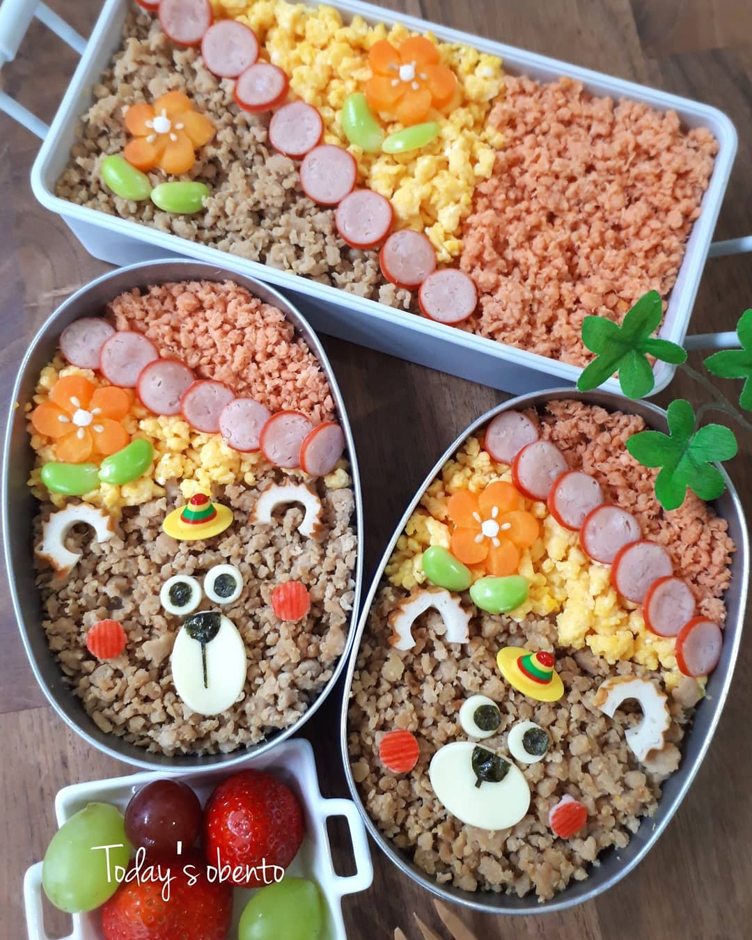 そぼろ弁当 Eatpick