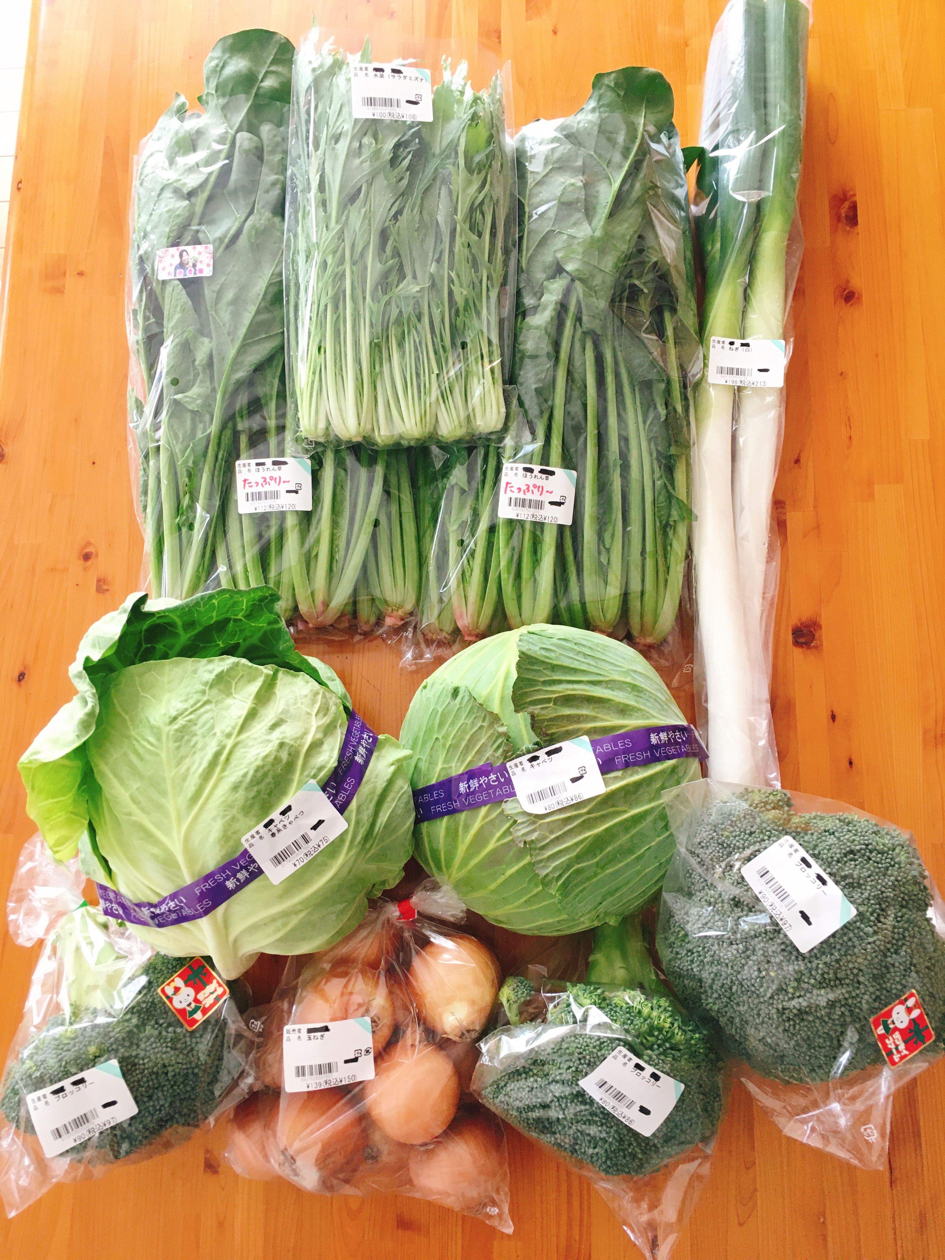 地元野菜の買い出し Eatpick