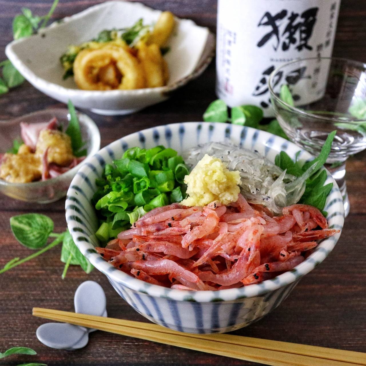 生桜えびと生しらす丼 Eatpick