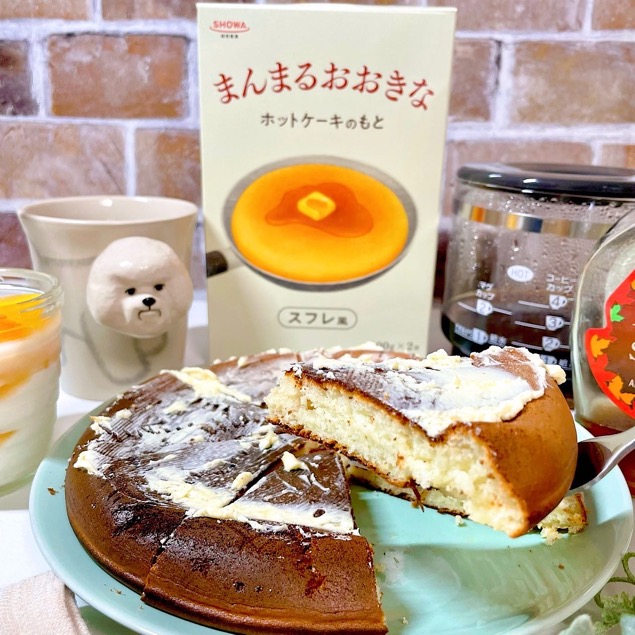 絵本みたい！「まんまるおおきなホットケーキのもと スフレ風」！ | EATPICK